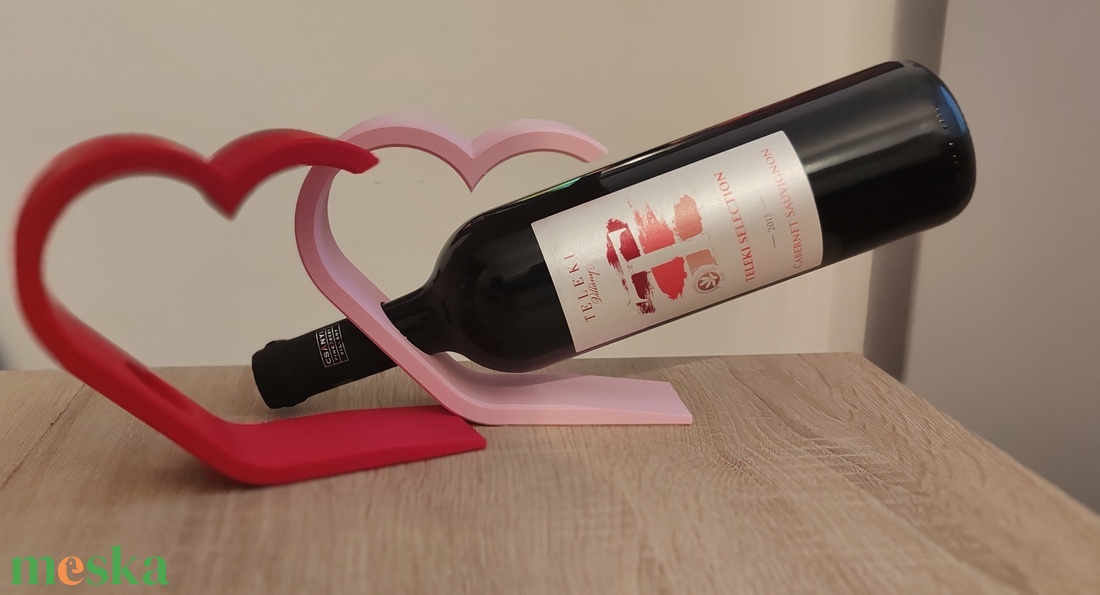 Valentin Sziv Bortartó - otthon & életmód - konyhafelszerelés, tálalás - tálalás - bortartó - Meska.hu