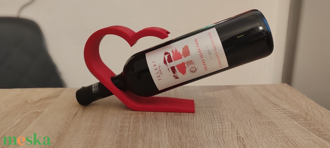 Valentin Sziv Bortartó - otthon & életmód - konyhafelszerelés, tálalás - tálalás - bortartó - Meska.hu