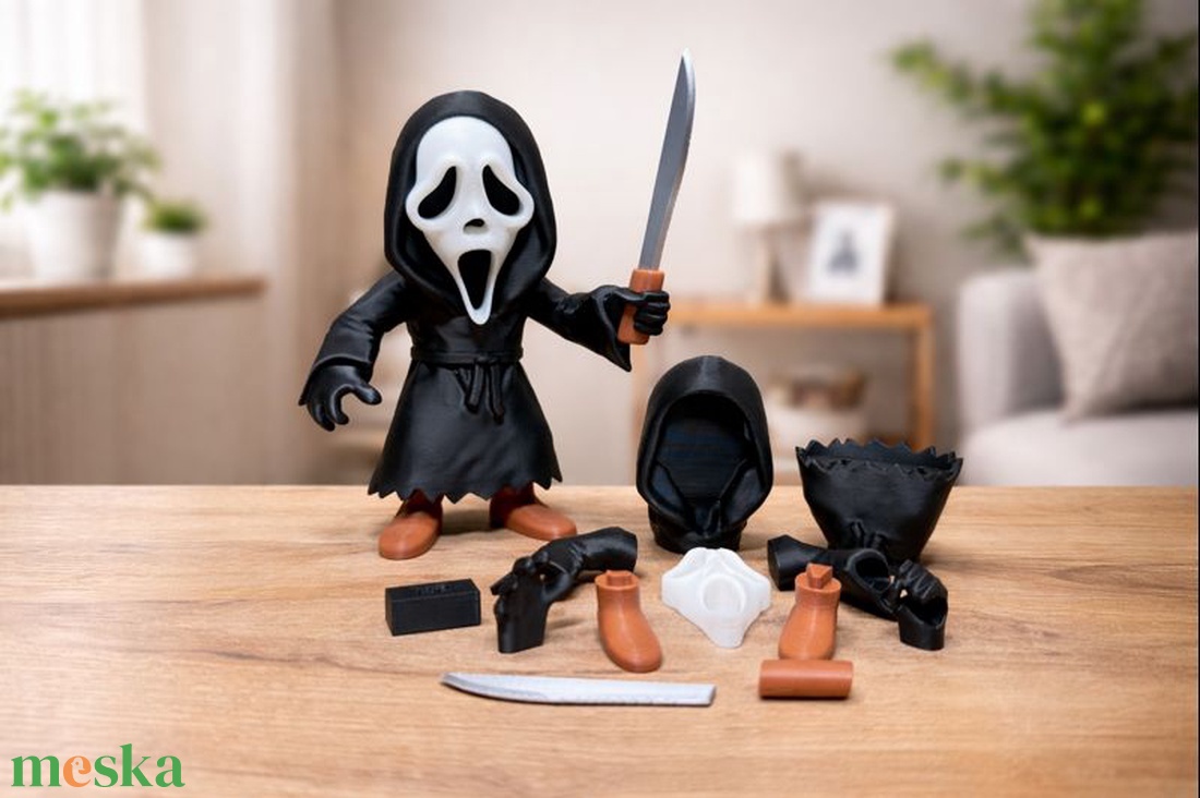 Ghost - Sikoly csináld magad 3D - kellékek & szerszámok - dekorációs kellékek - figurák - Meska.hu