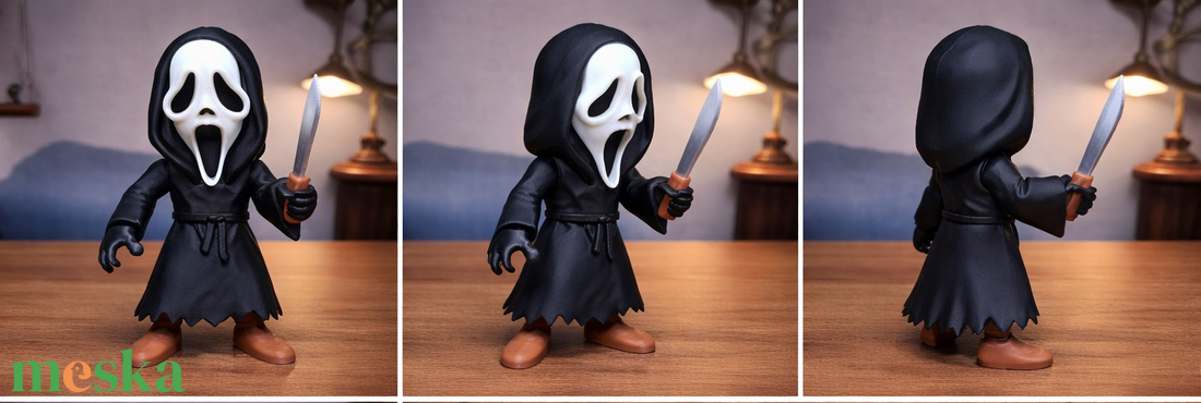 Ghost - Sikoly csináld magad 3D - kellékek & szerszámok - dekorációs kellékek - figurák - Meska.hu