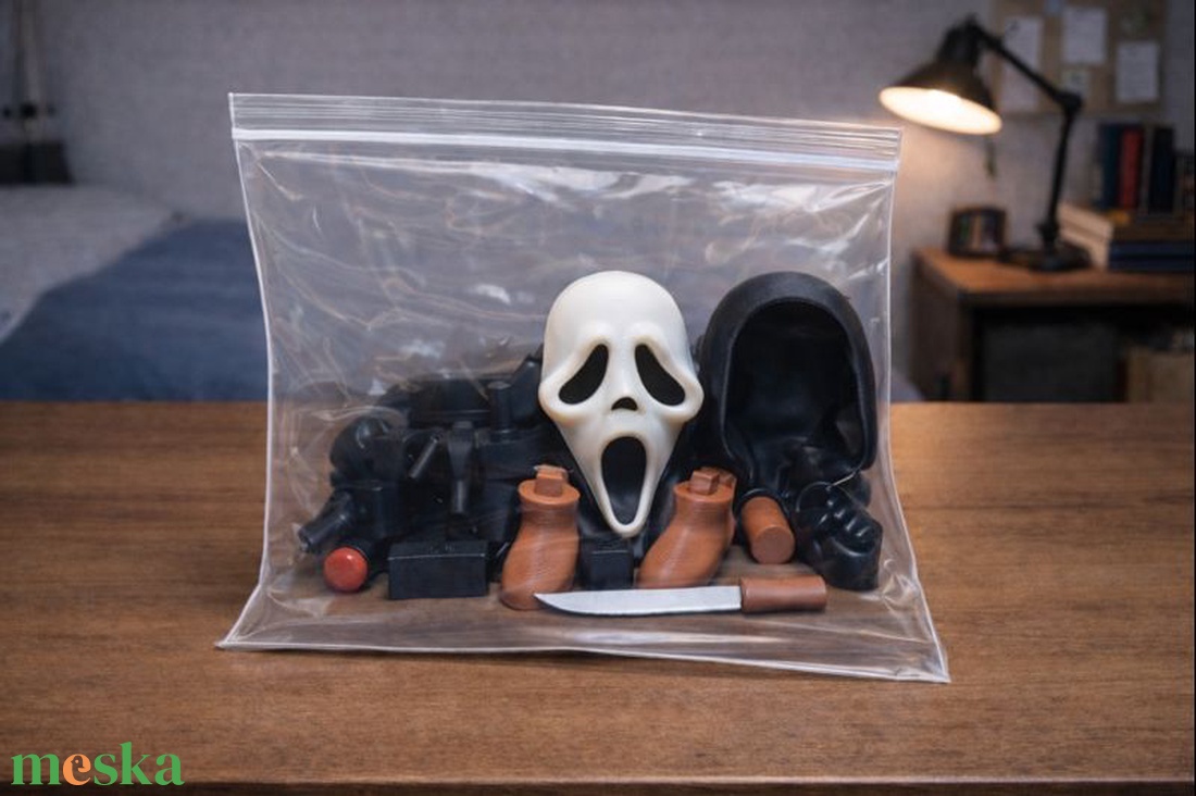 Ghost - Sikoly csináld magad 3D - kellékek & szerszámok - dekorációs kellékek - figurák - Meska.hu