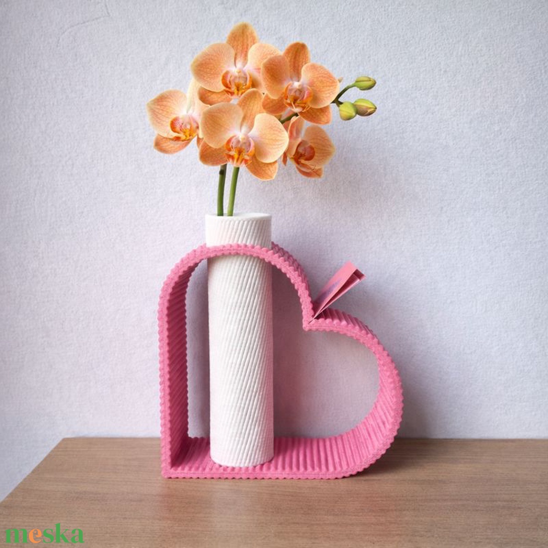 Valentin Szives virágtartó - otthon & életmód - konyhafelszerelés, tálalás - tálalás - bortartó - Meska.hu