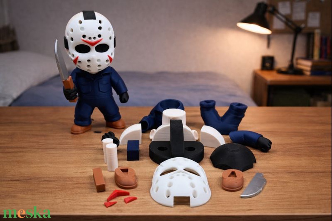 Jason összerakott 3D - kellékek & szerszámok - dekorációs kellékek - figurák - Meska.hu