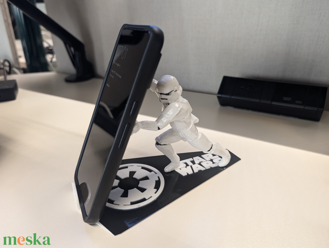 Star Wars Telefon Tartó  - karácsony - karácsonyi lakásdekoráció - ünnepi asztaldekoráció - Meska.hu