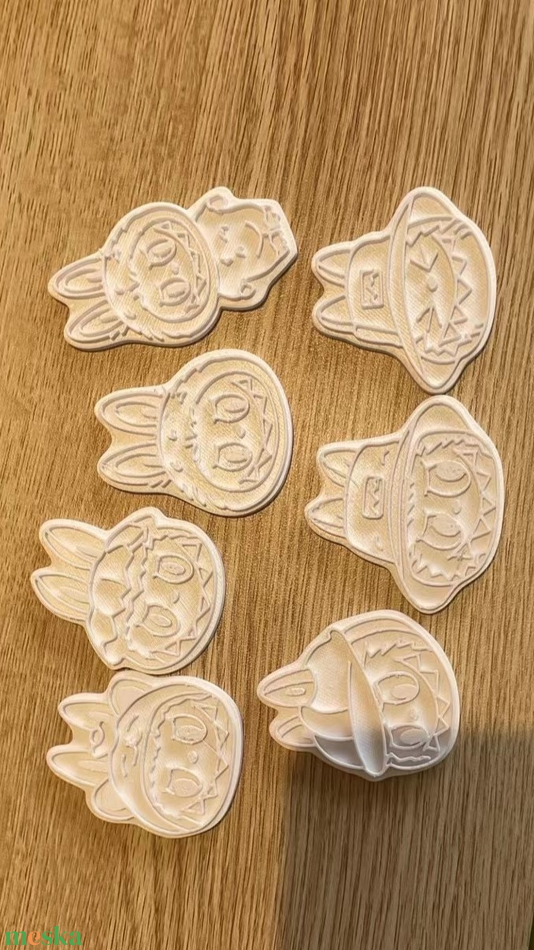 Labubu sütikiszúró szett 7db - otthon & életmód - konyhafelszerelés, tálalás - sütés, főzés - sütikiszúró - Meska.hu