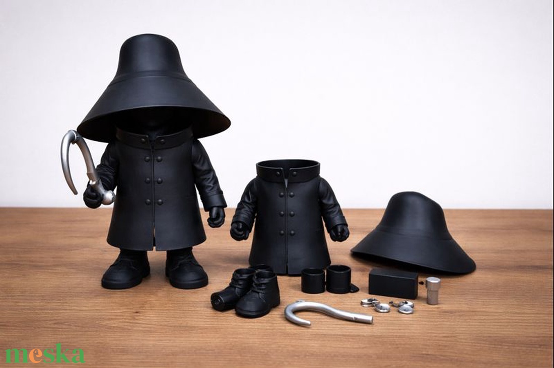 Fisherman összerakott 3D - kellékek & szerszámok - dekorációs kellékek - figurák - Meska.hu