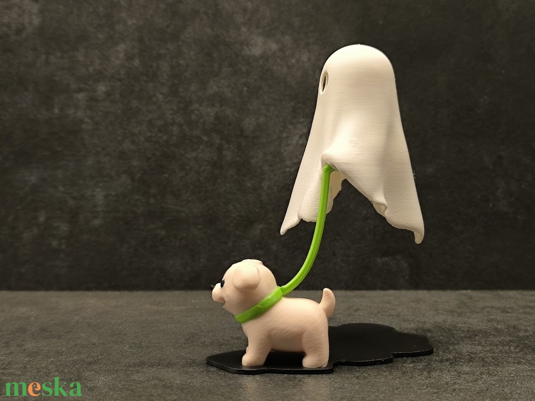 Cuki Világító Kuyás Szellem Polcdísz - otthon & életmód - dekoráció - asztal és polc dekoráció - asztaldísz - Meska.hu