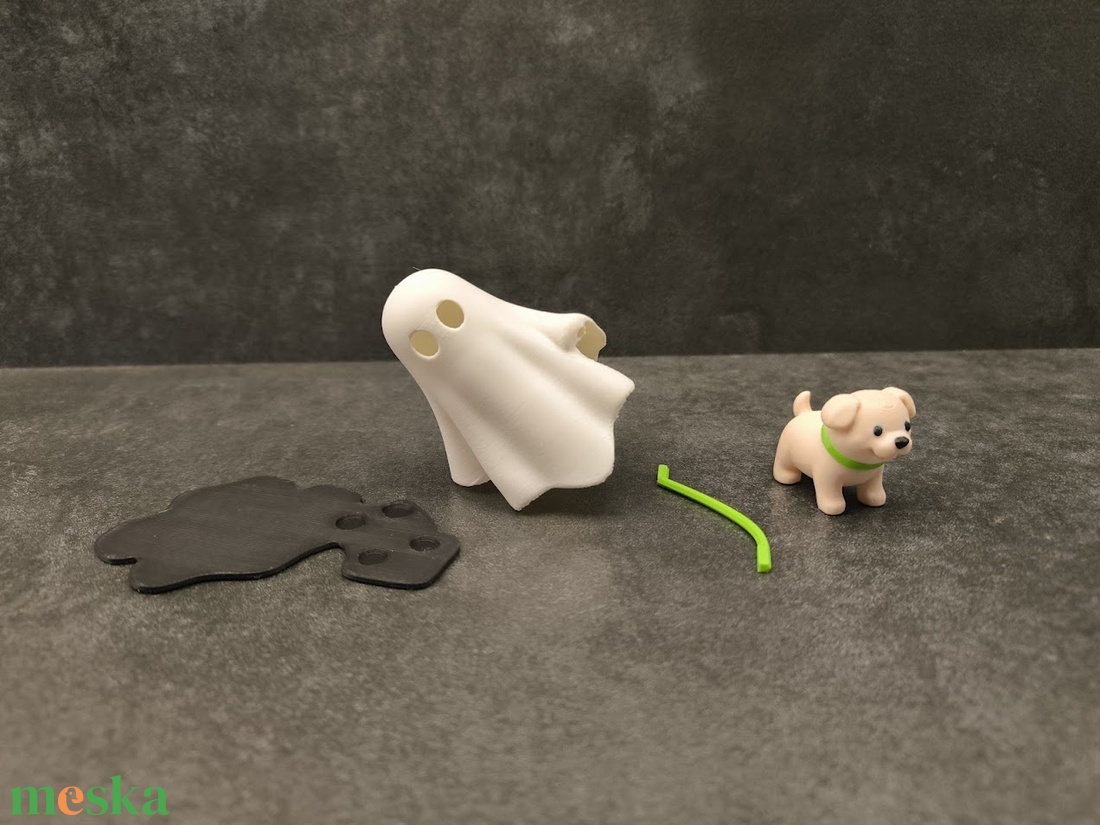 Cuki Világító Kuyás Szellem Polcdísz - otthon & életmód - dekoráció - asztal és polc dekoráció - asztaldísz - Meska.hu