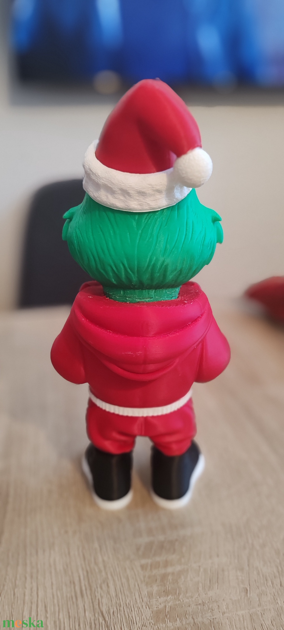 Grinch 25cm 3D - otthon & életmód - dekoráció - dekoratív figurák és szobrok - Meska.hu