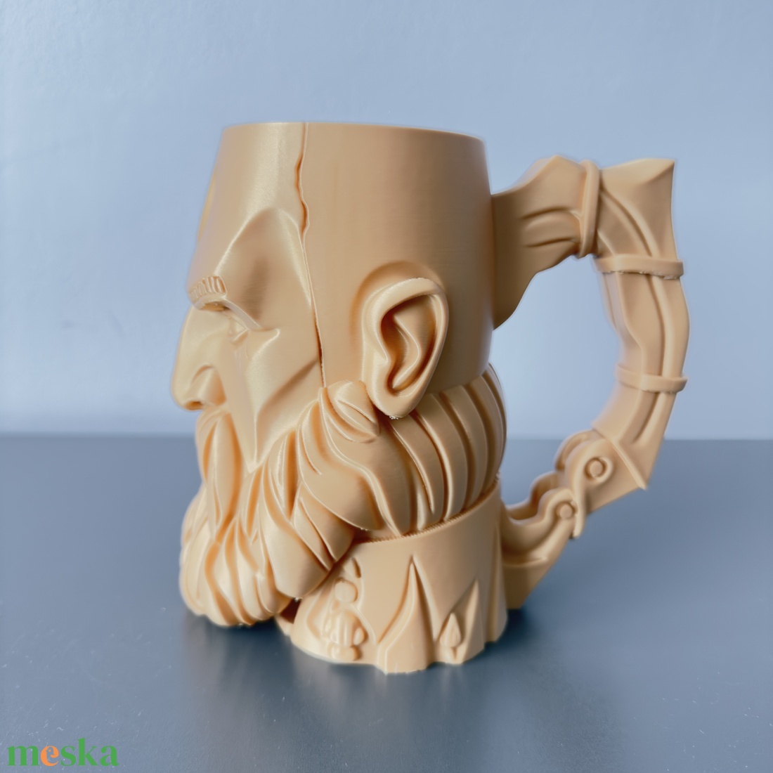 Kratos Sörtartó és Üdítőtartó 3D pohár - otthon & életmód - konyhafelszerelés, tálalás - italos kellékek - sörtartó - Meska.hu