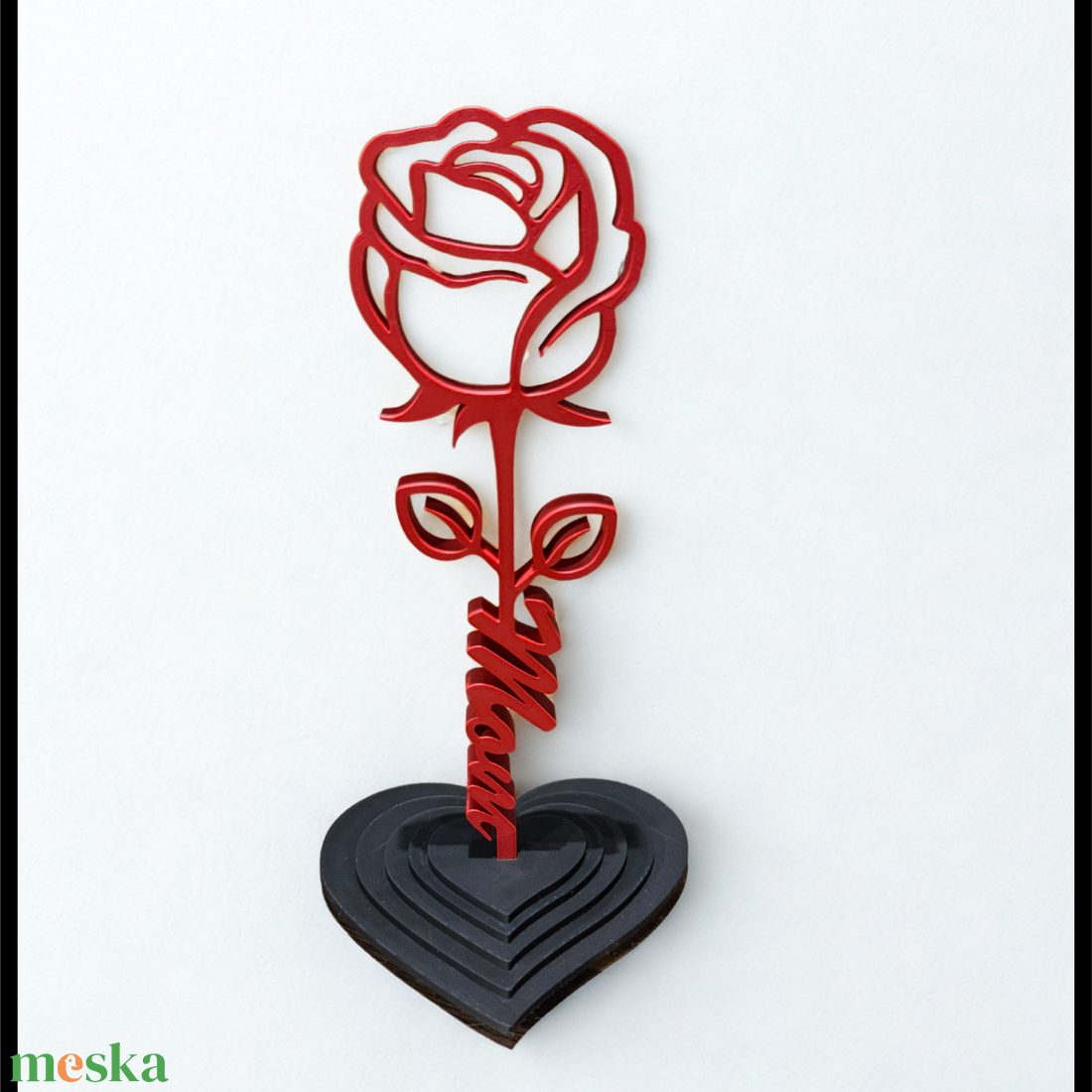 Valentin Örök Rózsa  - otthon & életmód - virágdekoráció - virágdíszek - asztali virágdísz - Meska.hu