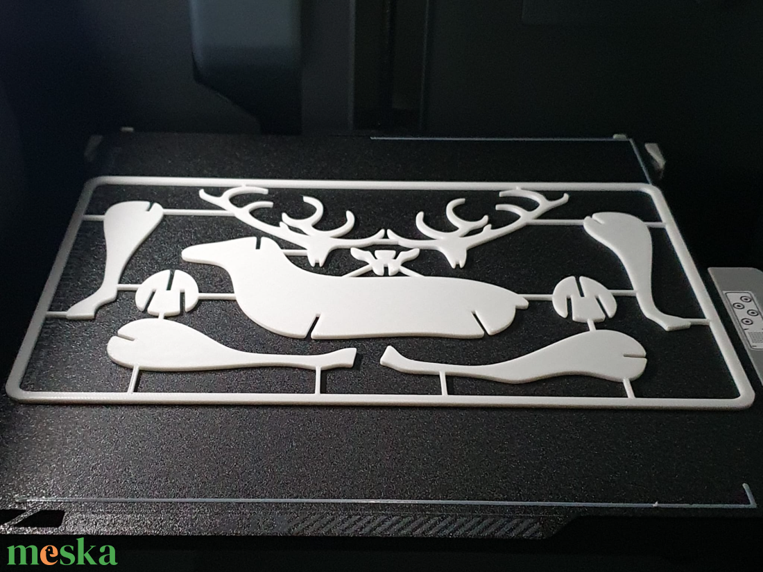 Szarvas csináld magad 3D - kellékek & szerszámok - dekorációs kellékek - figurák - Meska.hu