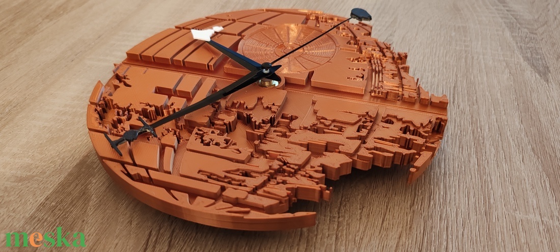 Star Wars 3D falióra R�z - otthon & életmód - dekoráció - fali és függő dekoráció - falióra & óra - Meska.hu