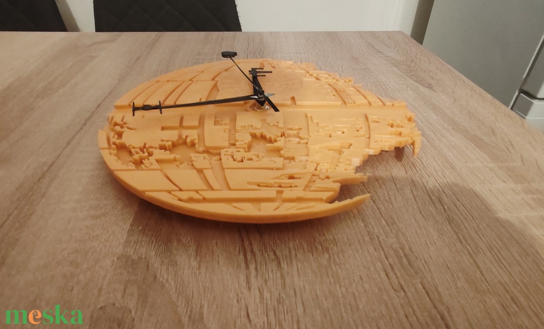 Star Wars 3D falióra Arany - otthon & életmód - dekoráció - fali és függő dekoráció - falióra & óra - Meska.hu