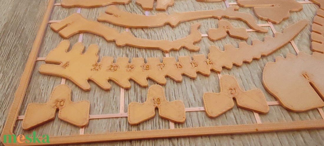 T-Rex csináld magad 3D - kellékek & szerszámok - dekorációs kellékek - figurák - Meska.hu