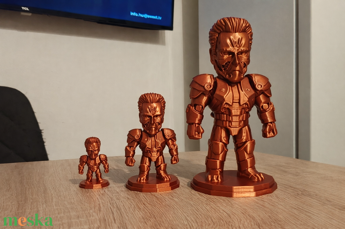 Terminátor 3D - kellékek & szerszámok - dekorációs kellékek - figurák - Meska.hu