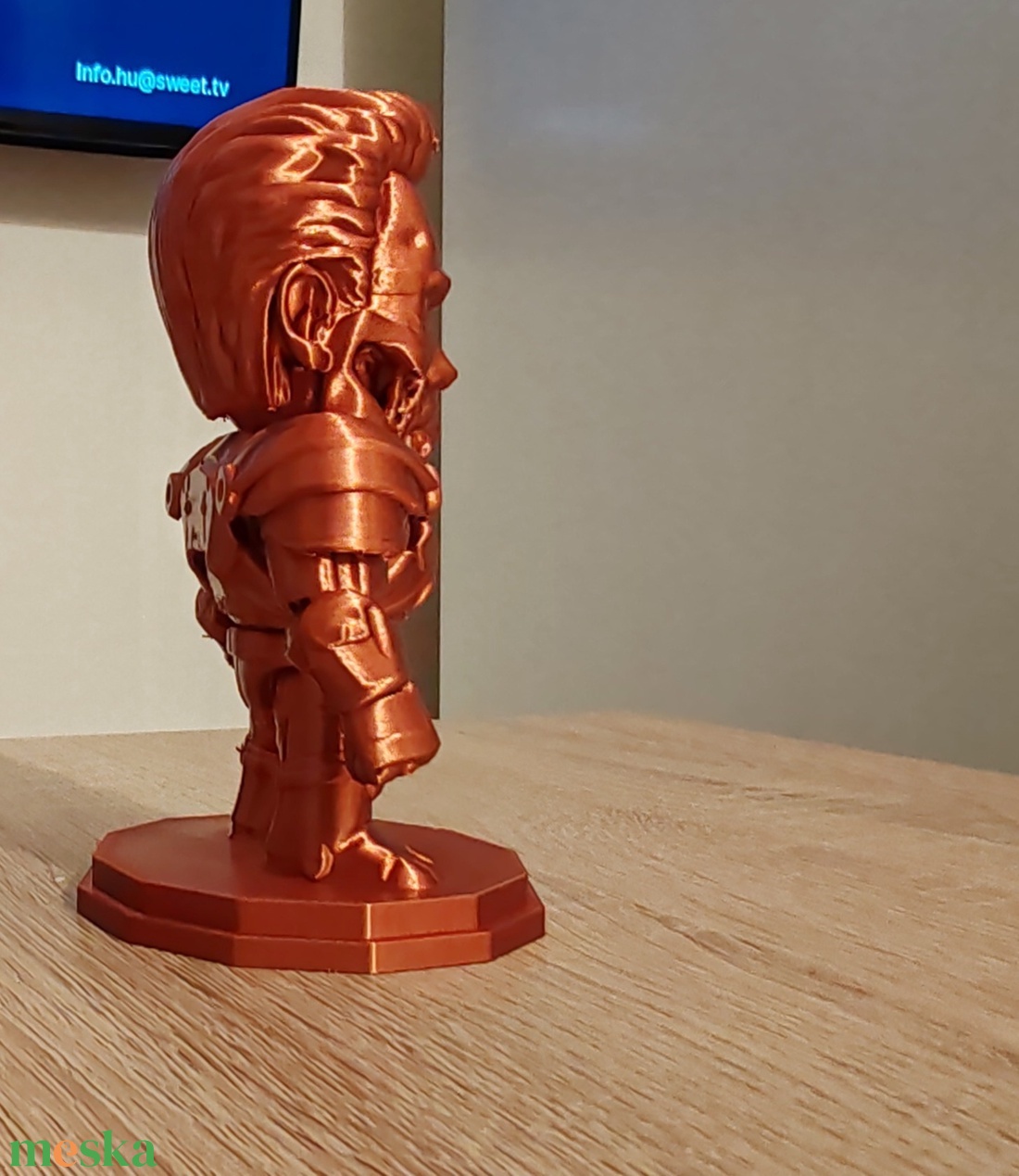 Terminátor 3D - kellékek & szerszámok - dekorációs kellékek - figurák - Meska.hu