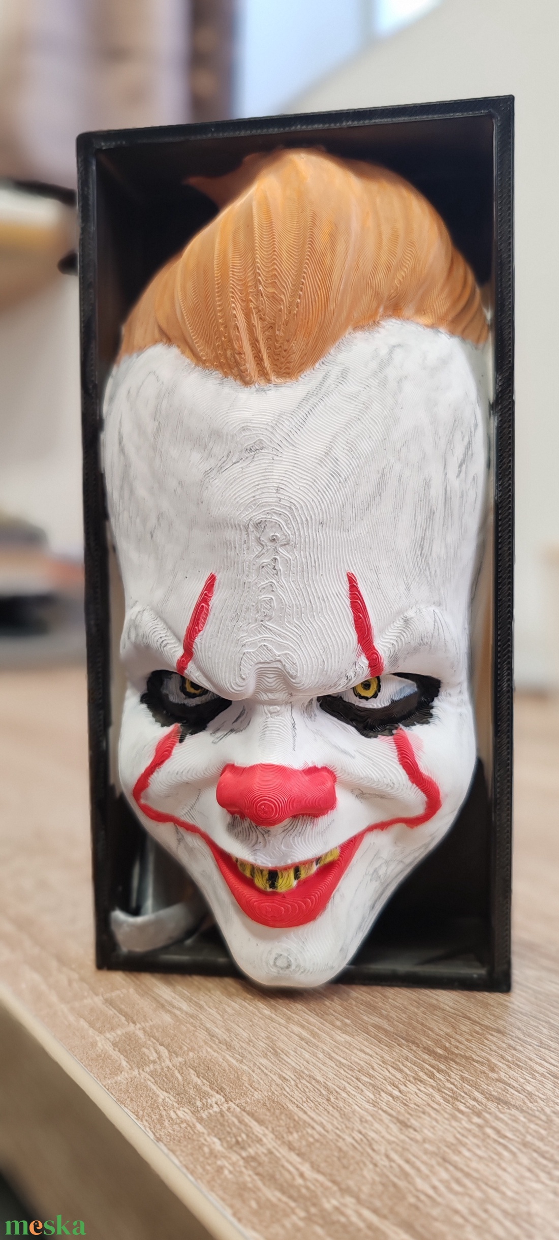 Pennywise (AZ) Stephen King 3D - otthon & életmód - dekoráció - fali és függő dekoráció - falra akasztható dekor - Meska.hu