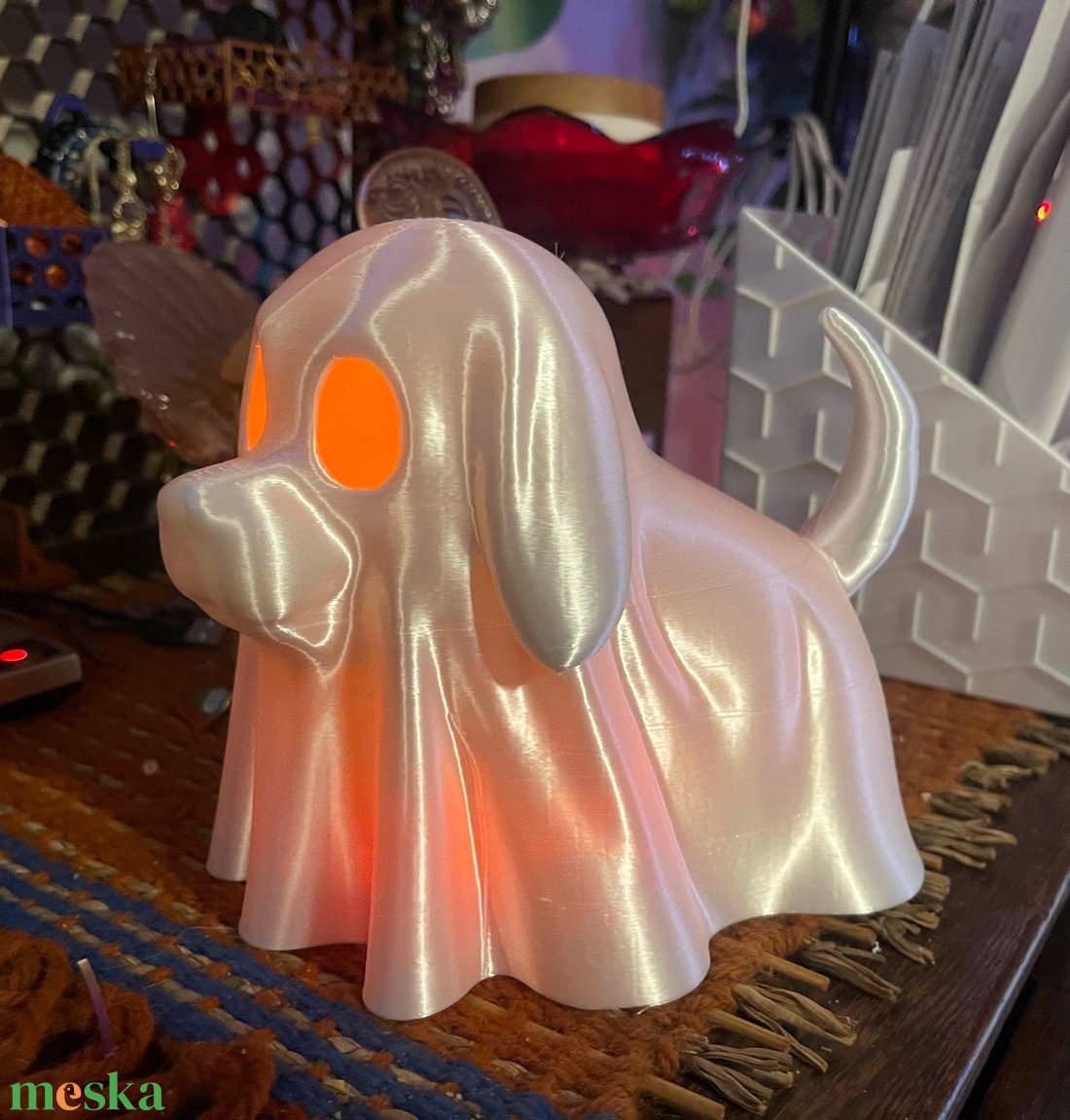 Világító Kuya Szellem Polcdísz - otthon & életmód - dekoráció - asztal és polc dekoráció - asztaldísz - Meska.hu