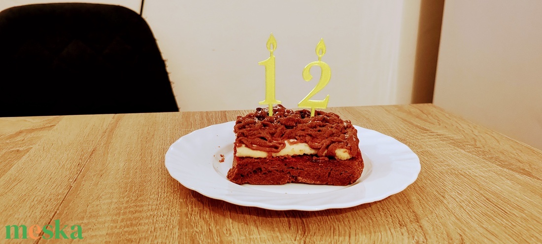 Szülinapi tortadísz számok 3D - otthon & életmód - konyhafelszerelés, tálalás - sütés, főzés - sütidísz - Meska.hu