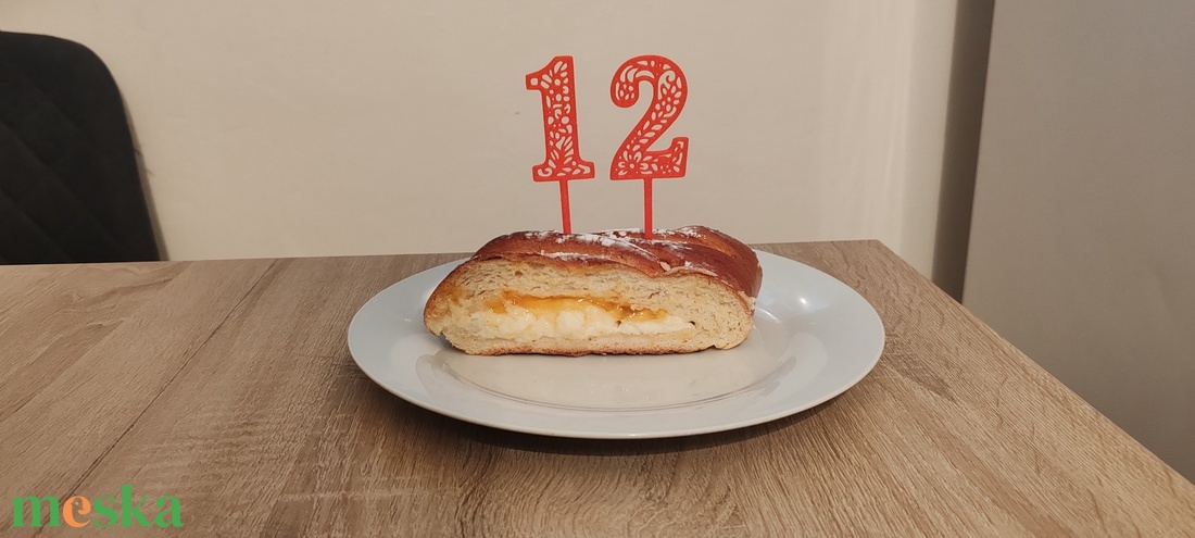 Szülinapi tortadísz számok 3D - otthon & életmód - konyhafelszerelés, tálalás - sütés, főzés - sütidísz - Meska.hu