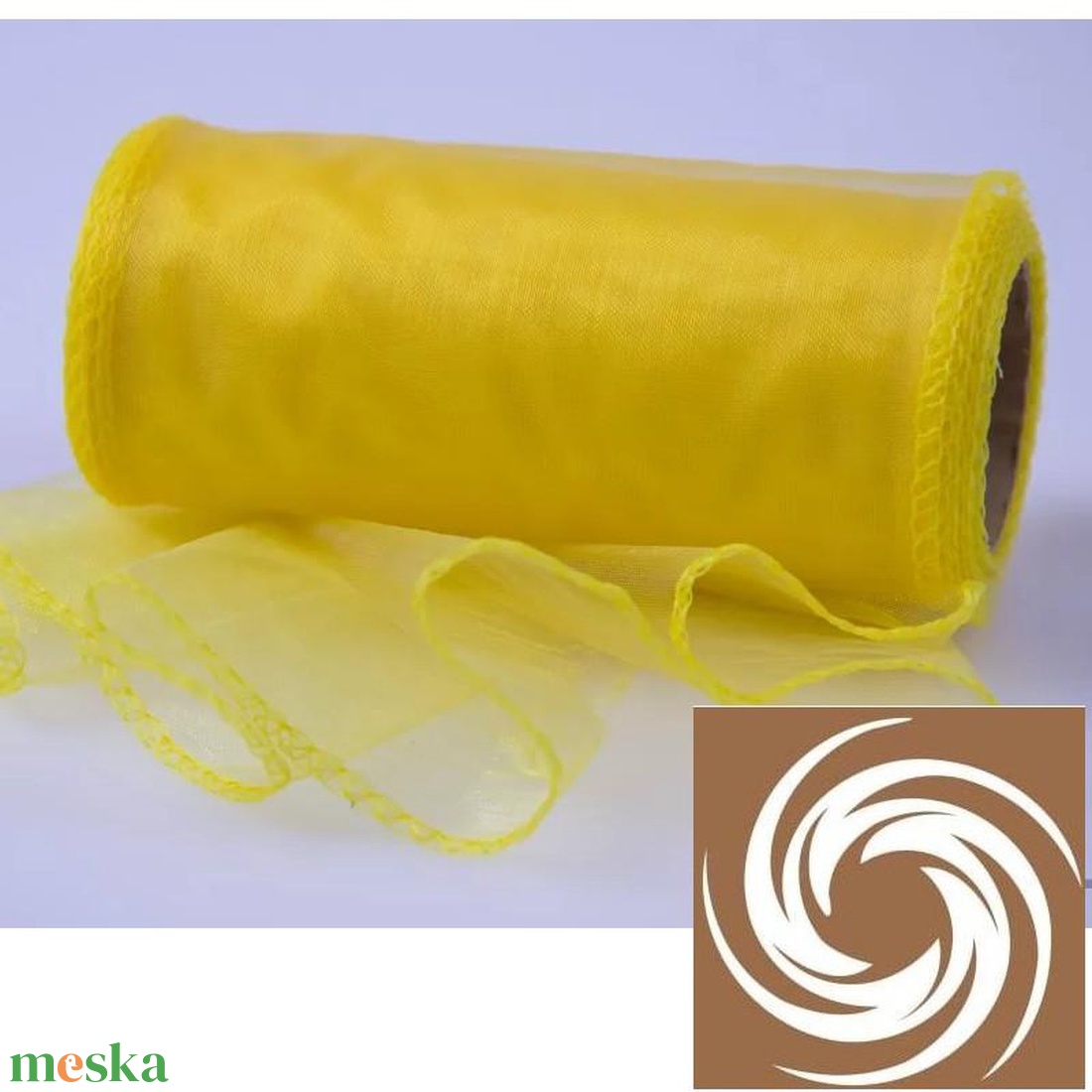 Organza tekercs - citromsárga - kellékek & szerszámok - méteráru - dekorációs alapanyag - Meska.hu Organza tekercs - citromsárga - kellékek & szerszámok - méteráru - dekorációs alapanyag - Meska.hu