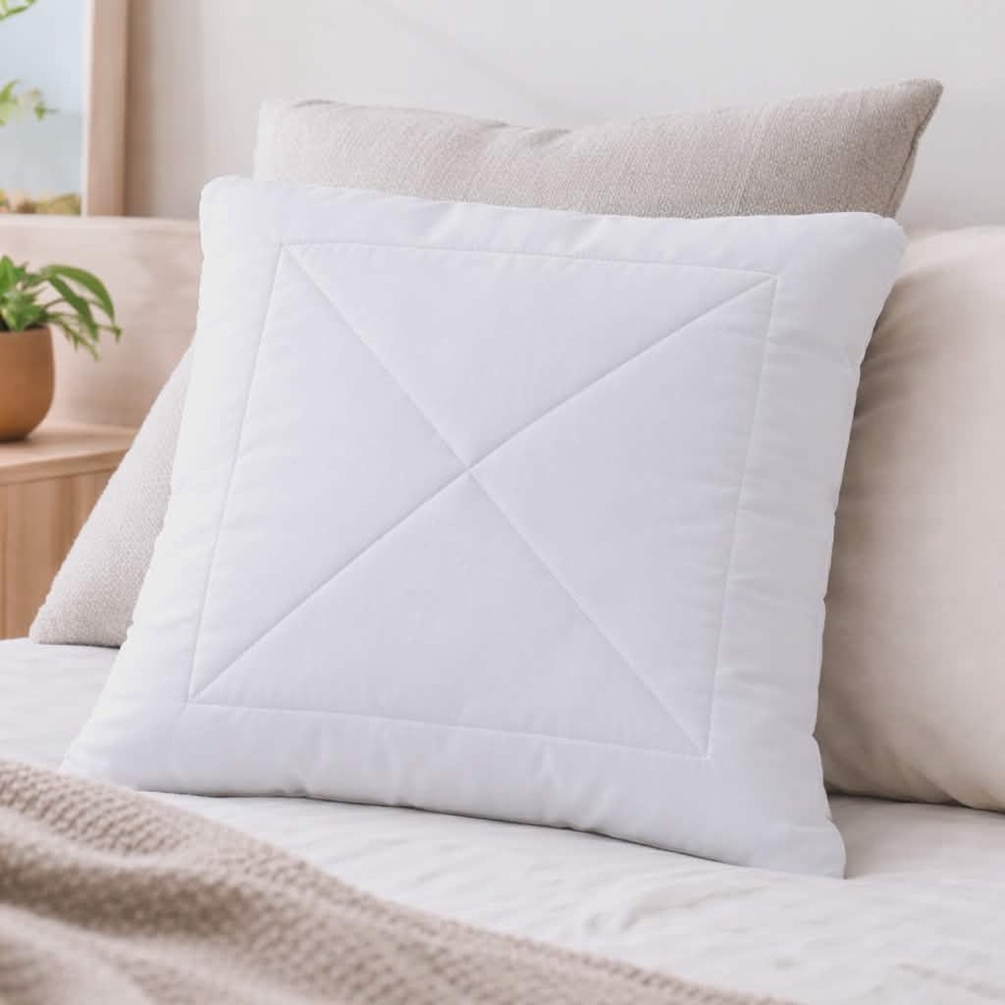 Profi Párna belső 45 x 45 cm csomósodás mentes töltettel - baba - mama - babaszoba dekoráció - gyerek díszpárna - Meska.hu