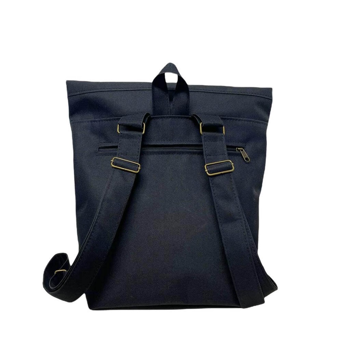 SuziartBag Hátizsák fekete ginkgo mitás - táska & tok - kézitáska & válltáska - válltáska - Meska.hu