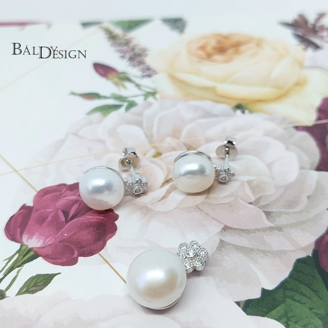 Gyöngyös ezüst szett -  - Meska.hu