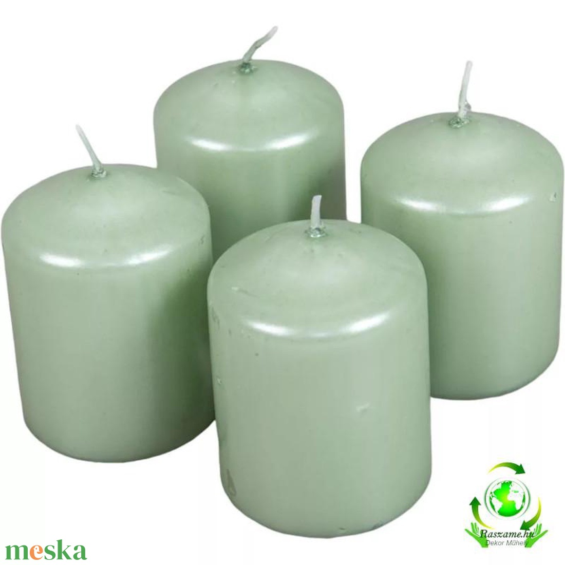 Metál henger gyertya szett 60x80mm - menta - kellékek & szerszámok - dekorációs kellékek - dekorációs gyertya - Meska.hu Metál henger gyertya szett 60x80mm - menta - kellékek & szerszámok - dekorációs kellékek - dekorációs gyertya - Meska.hu