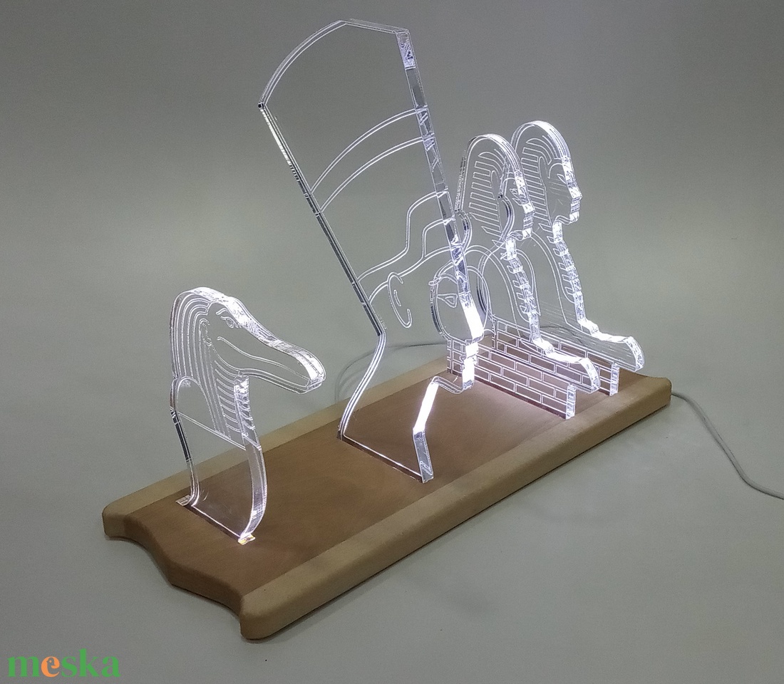 Egyiptomi tartó kockáknak és másoknak. - otthon & életmód - dekoráció - asztal és polc dekoráció - dekorációs tál, tartó - Meska.hu