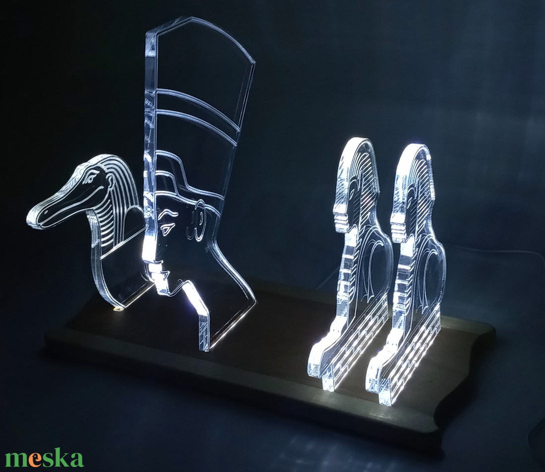 Egyiptomi tartó kockáknak és másoknak. - otthon & életmód - dekoráció - asztal és polc dekoráció - dekorációs tál, tartó - Meska.hu