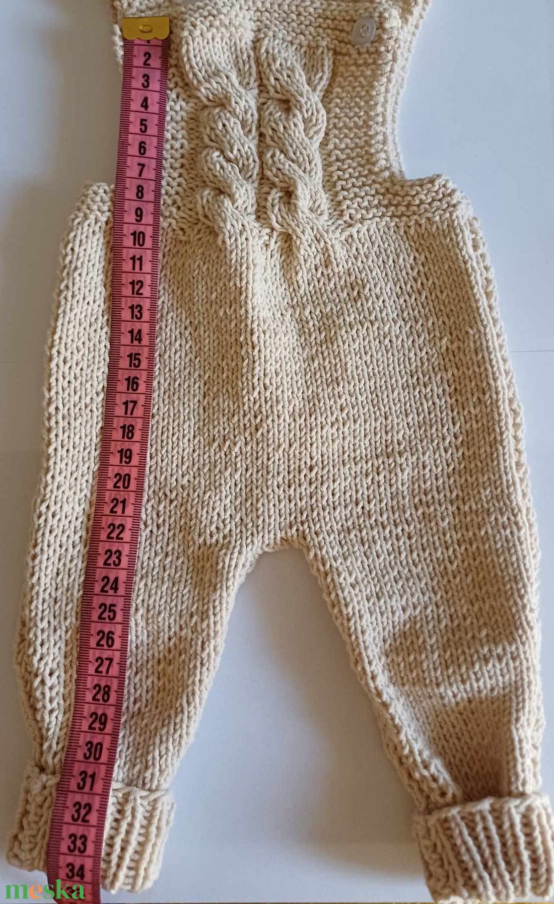 Újszülött baby, kötött nadrág - ruha & divat - gyerekruha - Meska.hu