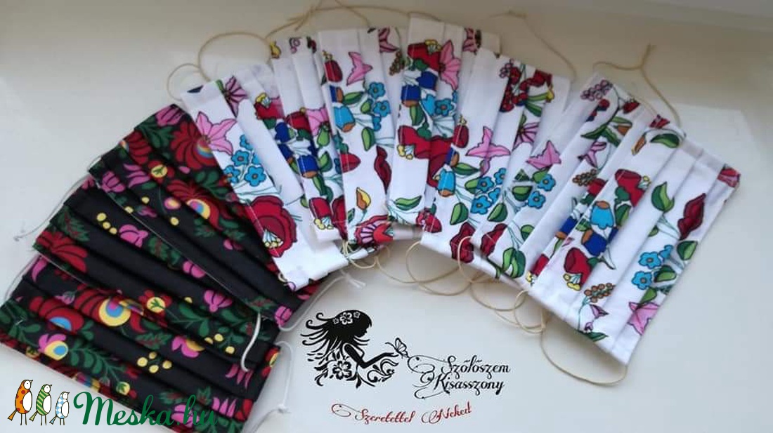 Textil maszkok 100%pamutvászonból dupla rétegben készűlnek Moshatóak vasalhatóak. - női - női - Meska.hu Textil maszkok 100%pamutvászonból dupla rétegben készűlnek Moshatóak vasalhatóak. - női - női - Meska.hu