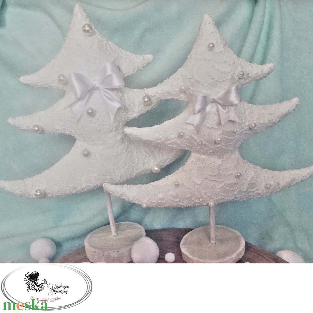 Fenyők - karácsony - karácsonyi lakásdekoráció - karácsonyi lakásdíszek - Meska.hu