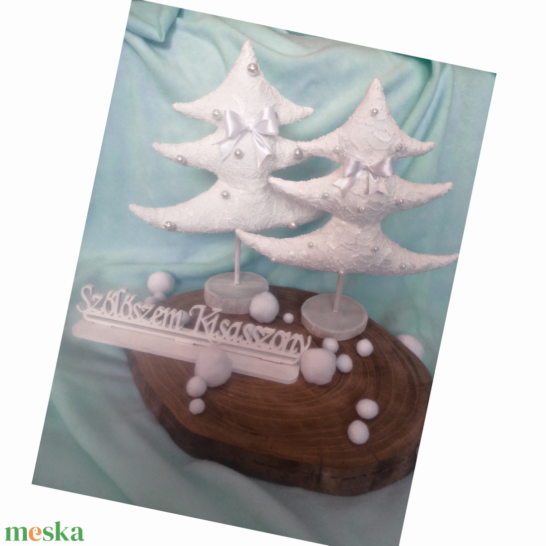 Fenyők - karácsony - karácsonyi lakásdekoráció - karácsonyi lakásdíszek - Meska.hu