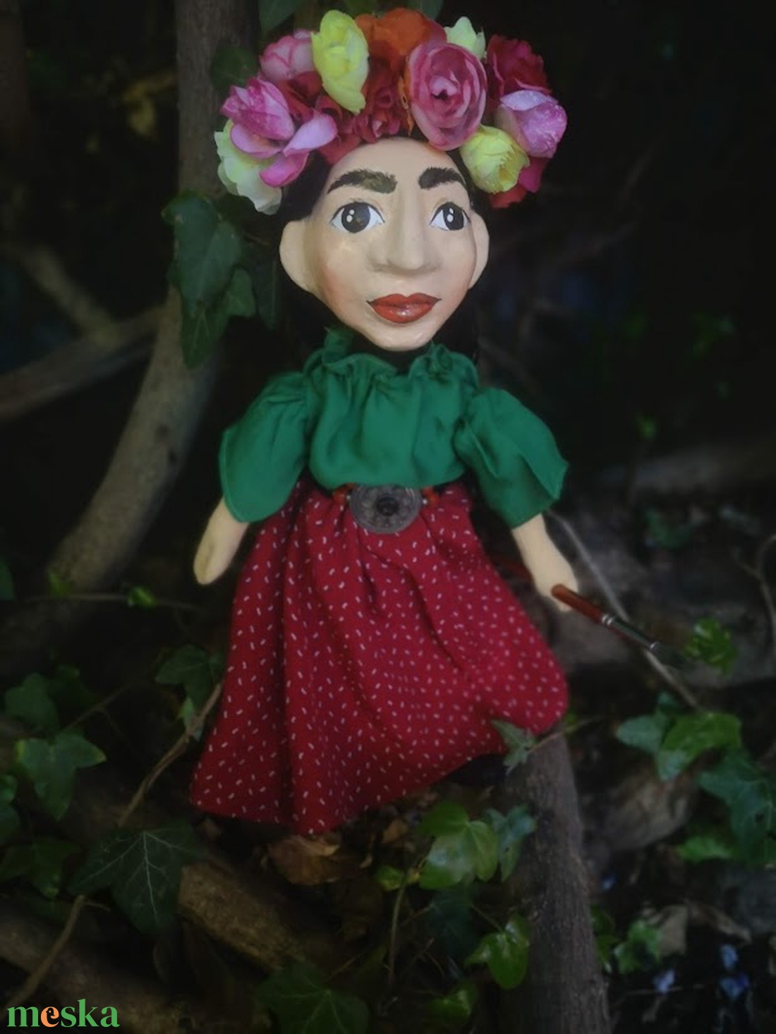 Frida Kahlo baba - játék & sport - baba & babaház - baba - Meska.hu Frida Kahlo baba - játék & sport - baba & babaház - baba - Meska.hu