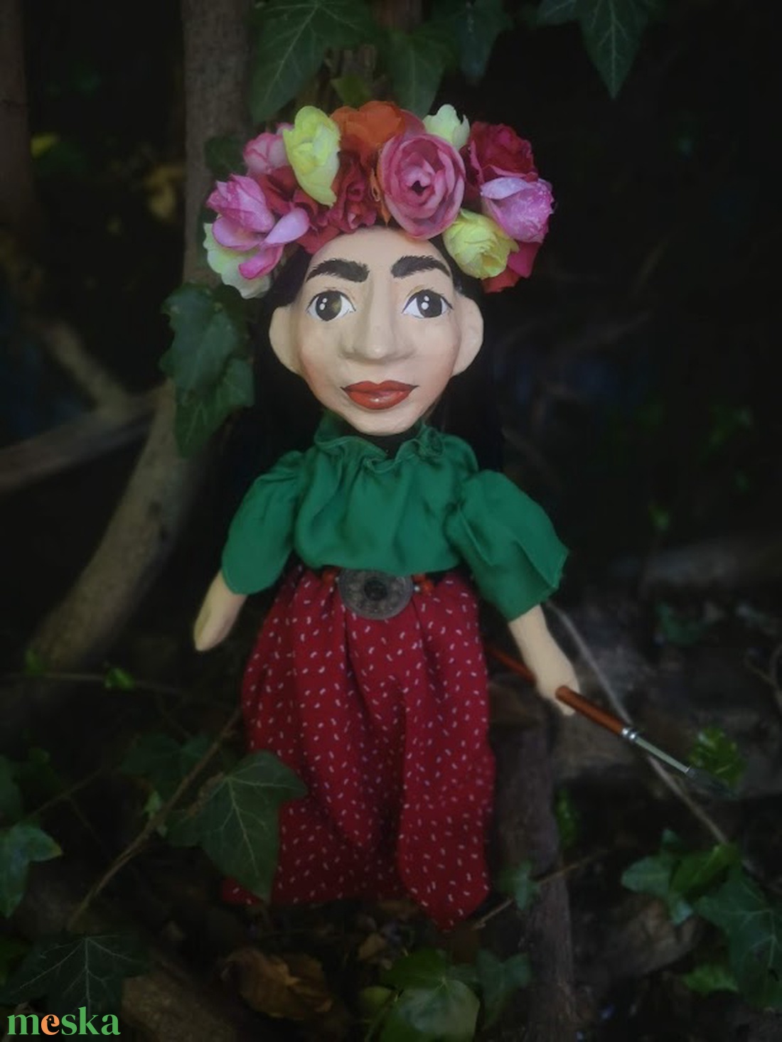 Frida Kahlo baba - játék & sport - baba & babaház - baba - Meska.hu Frida Kahlo baba - játék & sport - baba & babaház - baba - Meska.hu