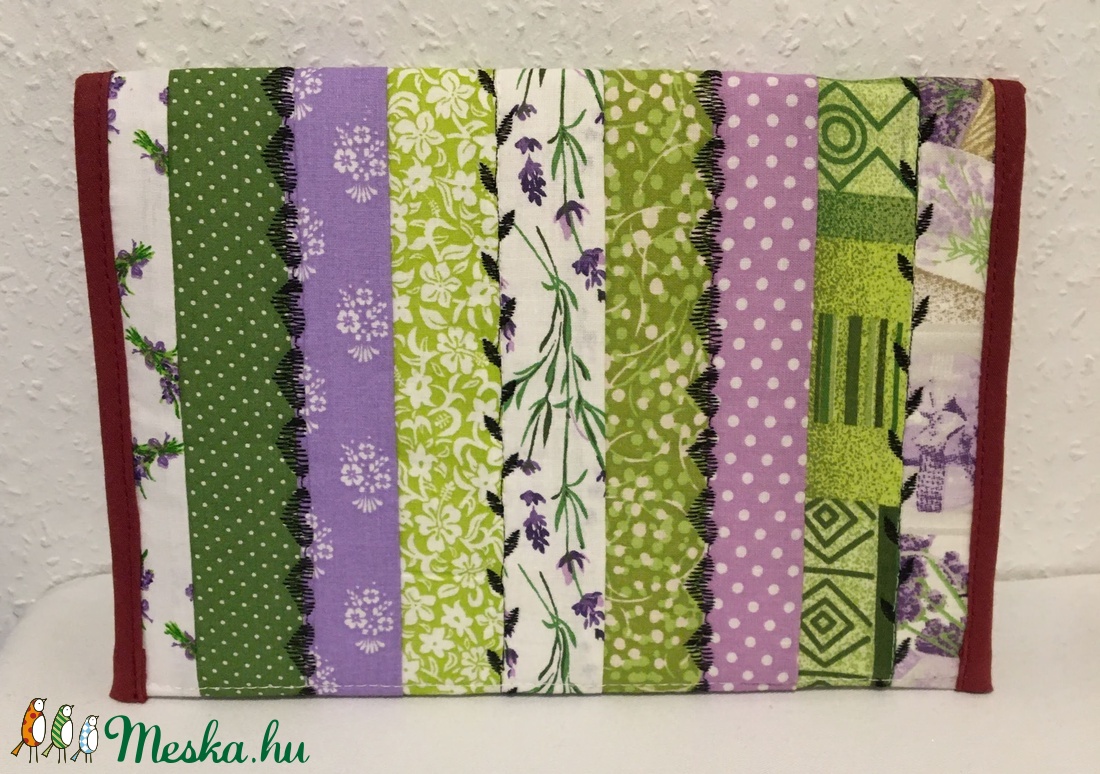 Patchwork tablettartó - táska & tok - ebook & tablet tok - Meska.hu