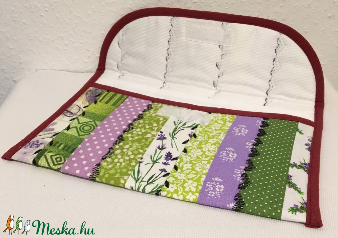 Patchwork tablettartó - táska & tok - ebook & tablet tok - Meska.hu