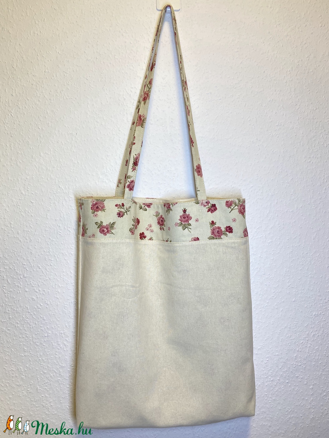 KI-BE fordítva bevásárló táska - táska & tok - bevásárlás & shopper táska - shopper, textiltáska, szatyor - Meska.hu