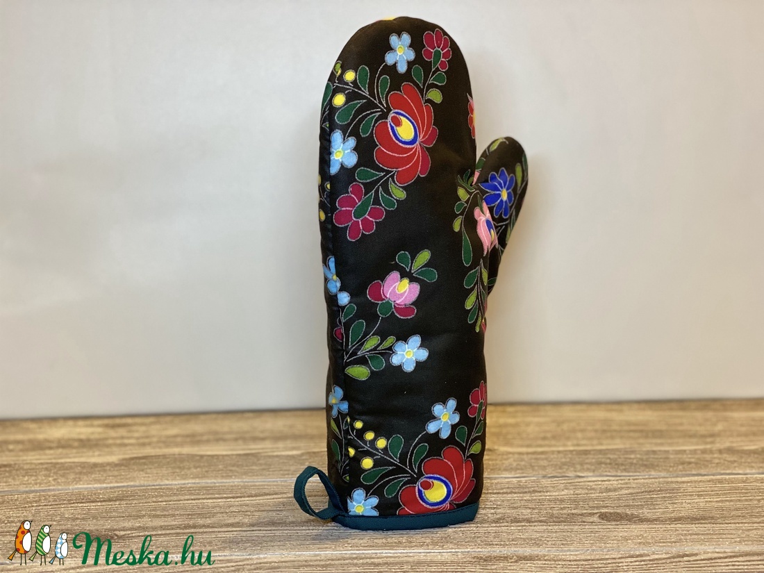 Konyhai kesztyű - otthon & életmód - konyhafelszerelés, tálalás - konyhai textil - edényfogó & edényfedő - Meska.hu