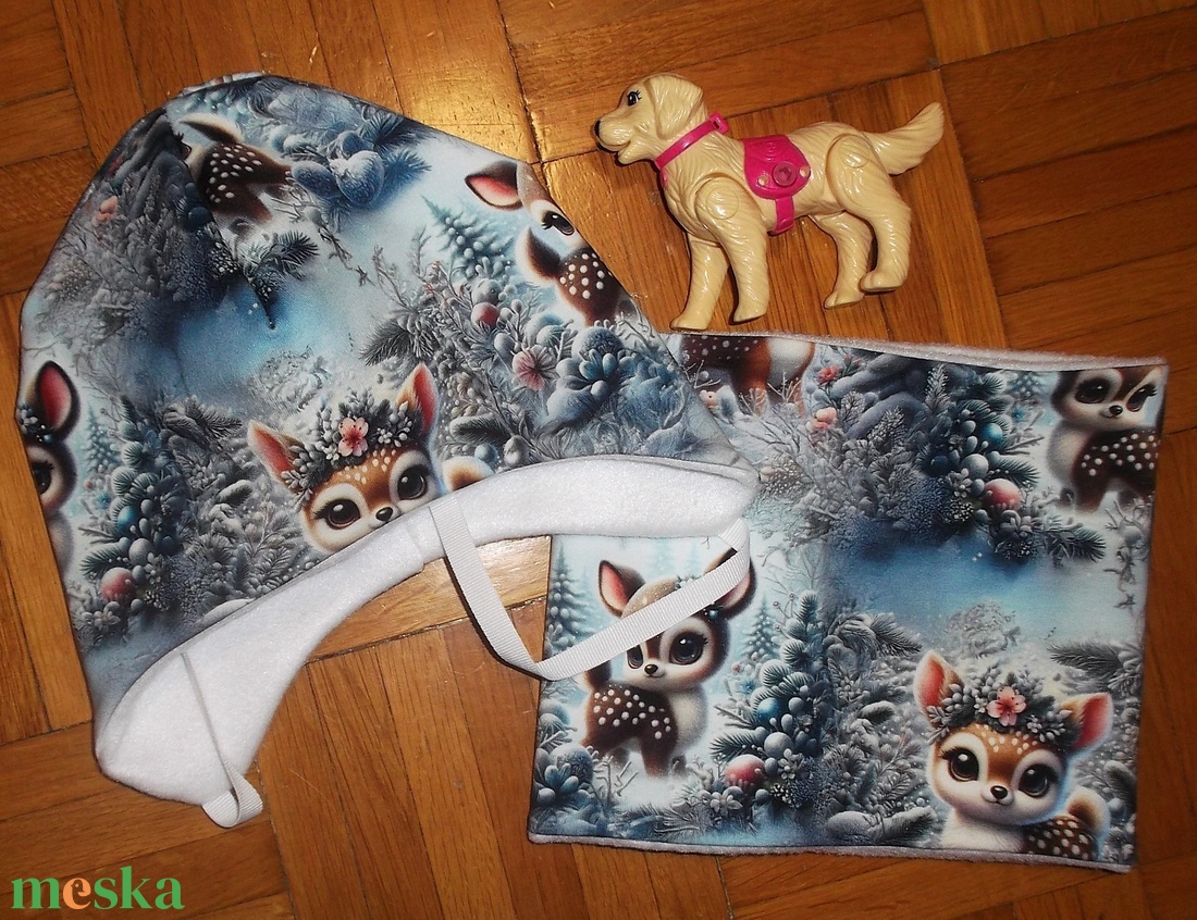 sapi-sál szett(téliesitett) - ruha & divat - sál, sapka, kendő - vállkendő - Meska.hu