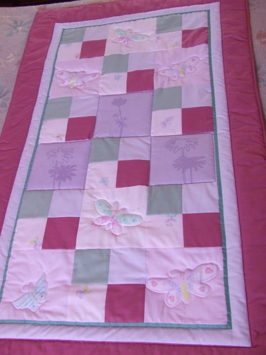 Kislány ágytakaró -  - Meska.hu