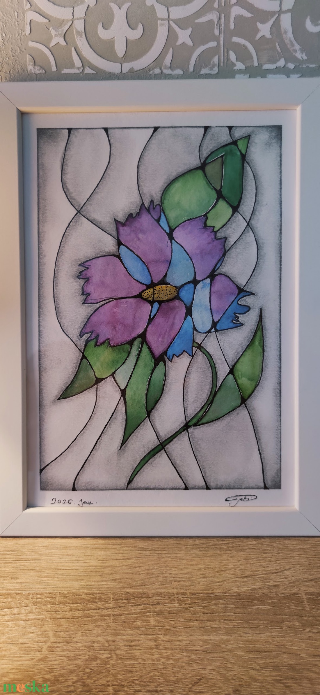 Kép - otthon & életmód - dekoráció - fali és függő dekoráció - falra akasztható dekor - Meska.hu