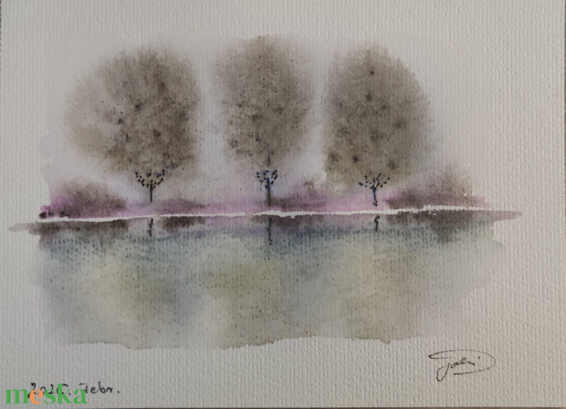 Akvarell kép - művészet - festmény - akvarell - Meska.hu