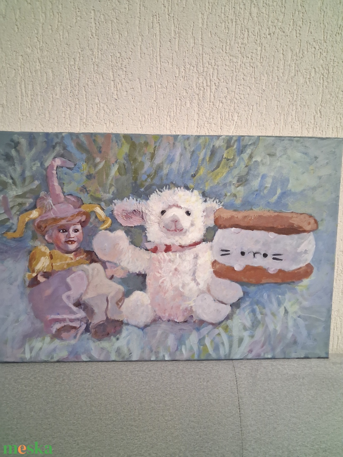 Akril festmény vásznon - művészet - festmény - akril - Meska.hu