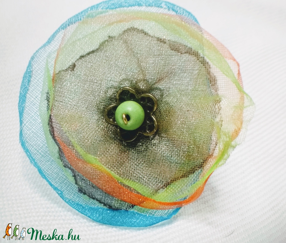 Virágzás (organza gyűrű) -  - Meska.hu