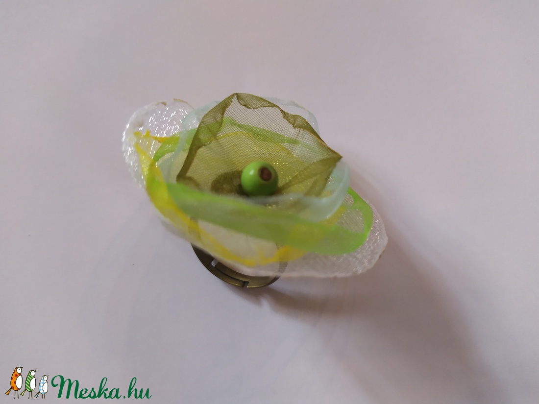 Virágzás (organza gyűrű) - ékszer - gyűrű - Meska.hu Virágzás (organza gyűrű) - ékszer - gyűrű - Meska.hu