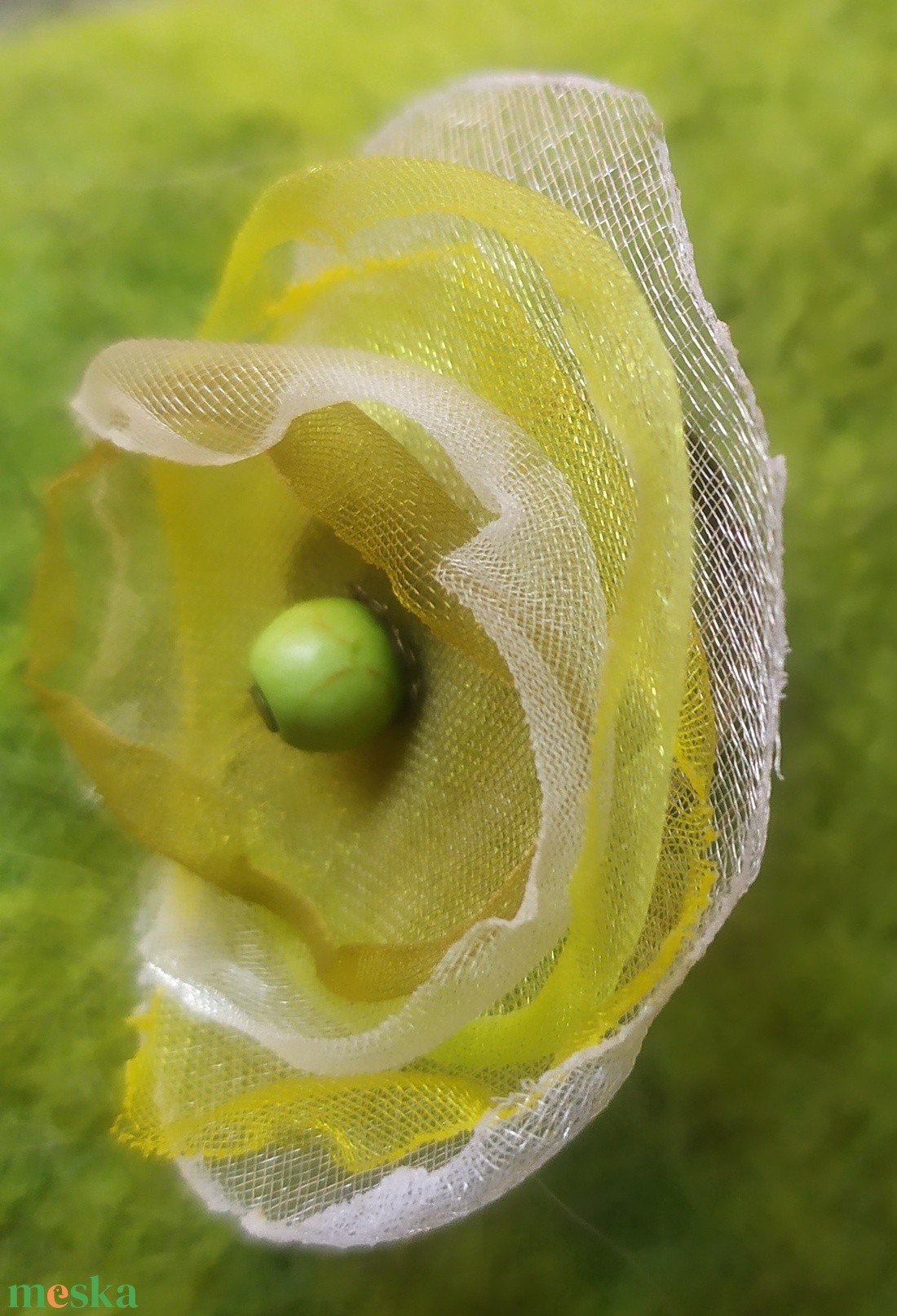 Virágzás (organza gyűrű) - ékszer - gyűrű - kerek gyűrű - Meska.hu Virágzás (organza gyűrű) - ékszer - gyűrű - kerek gyűrű - Meska.hu